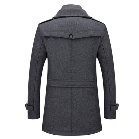 Longline Coat – Tailored Fit – Elegant Winter Style