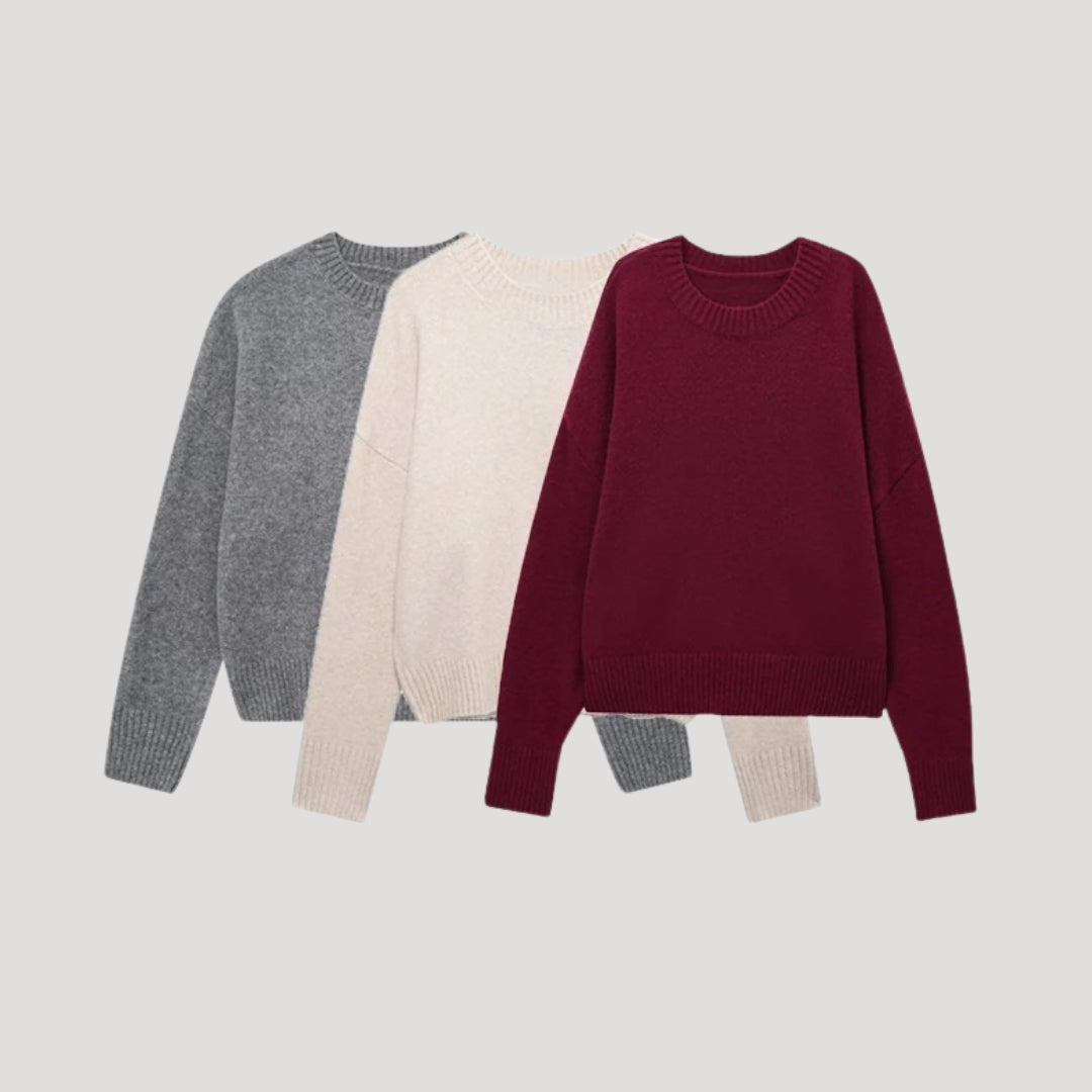 Crewneck Sweater – Soft Knit – Casual Style