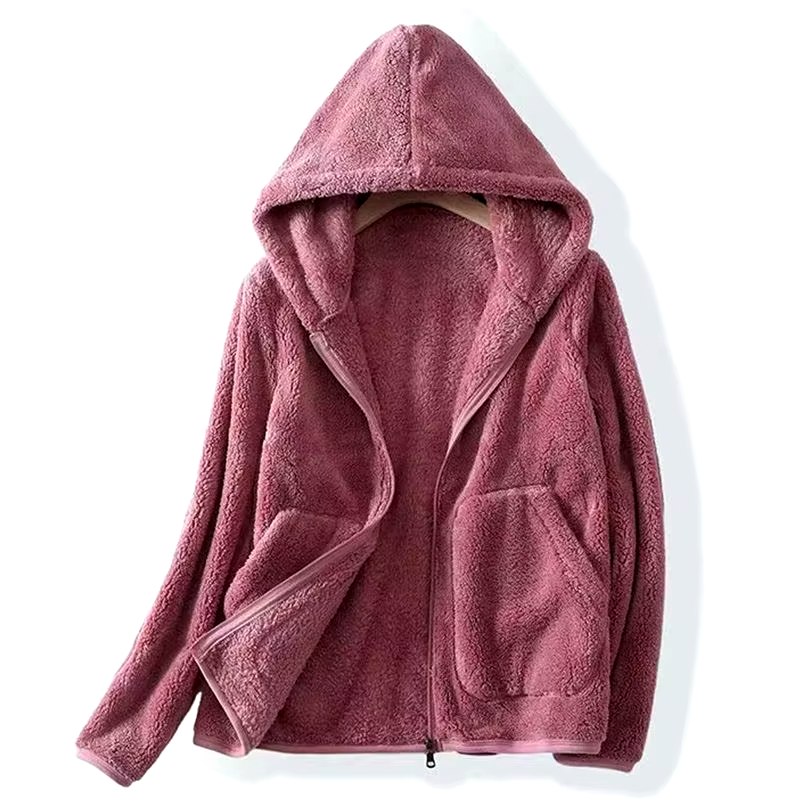 Fleece Jacket – Hooded & Relaxed Fit – Cosy Casual Look