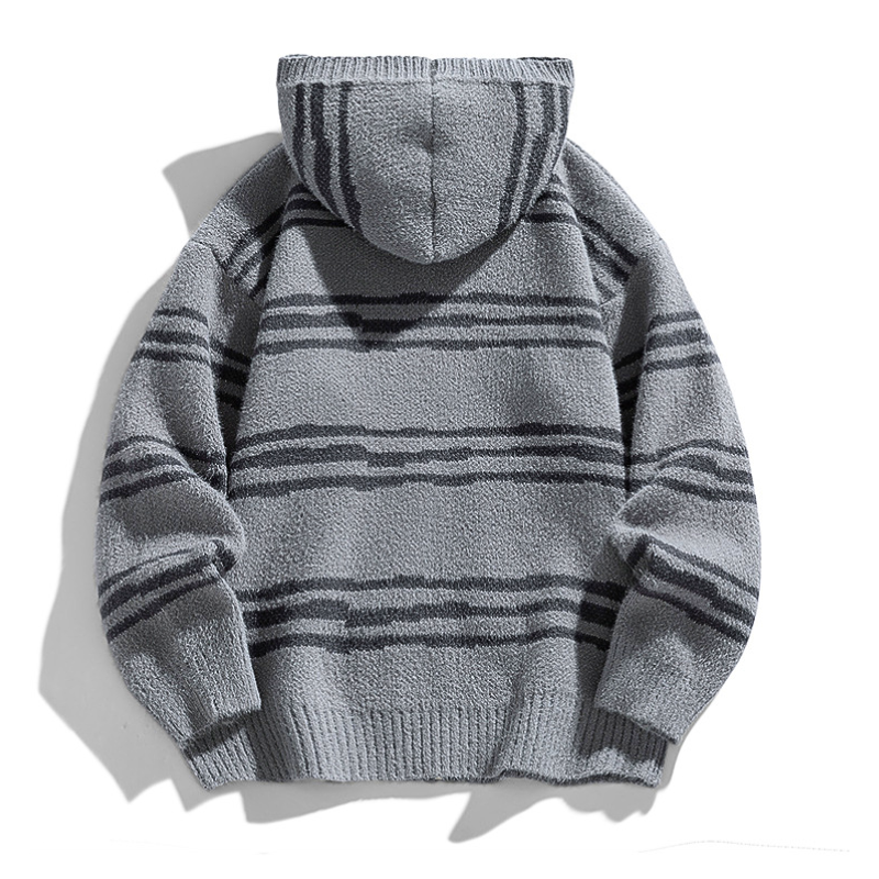 Hooded Cardigan – Soft Knit – Casual Winter Comfort