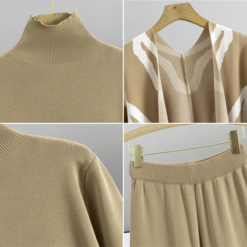 3-Piece Knit Set –Luxe Lounge Look