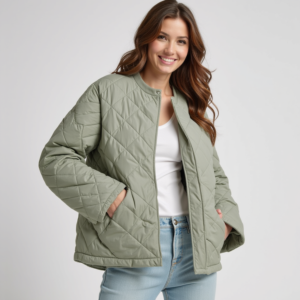 Lightweight Jacket – Quilted Design – Casual Everyday Style