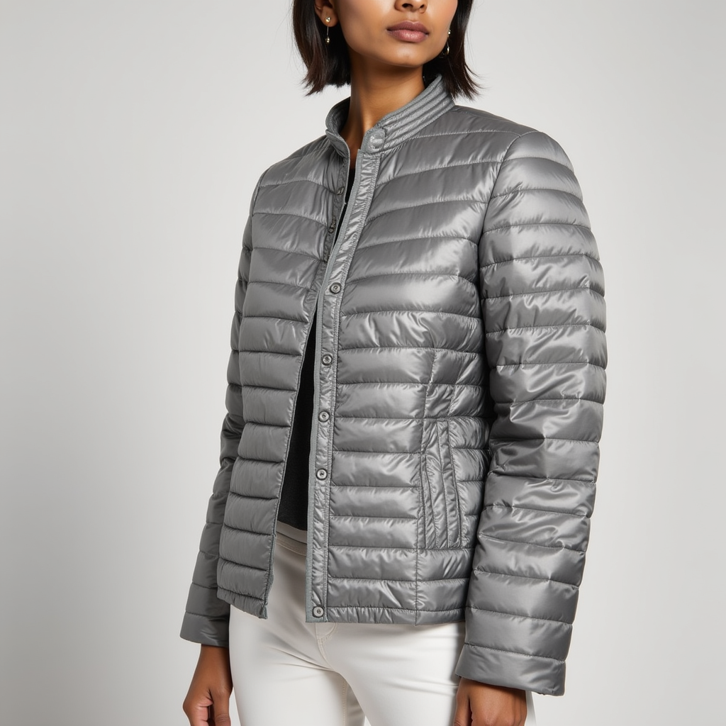 Quilted Jacket – Lightweight Warmth – Sleek Urban Style