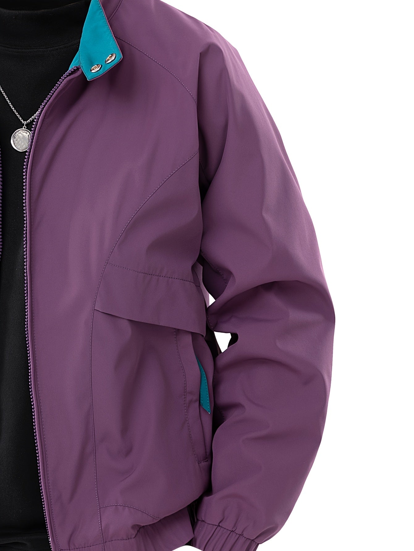 Windbreaker Jacket – Lightweight & Water-Resistant – Urban Casual Look