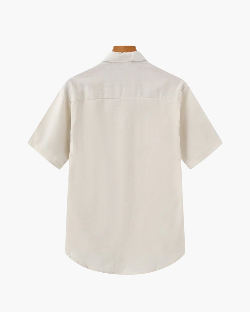 Linen Polo Shirt – Short Sleeve – Lightweight Summer Style