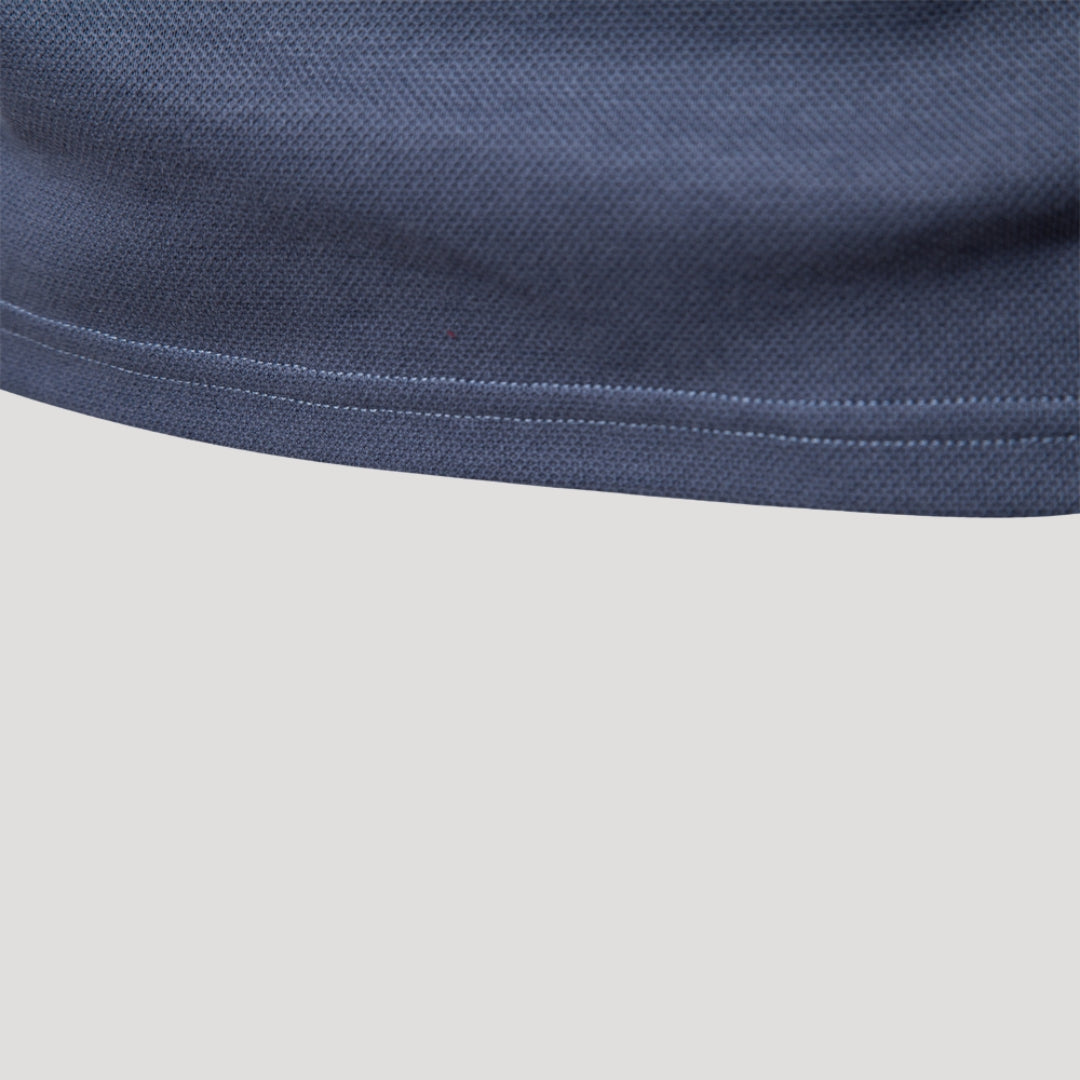 Long Sleeve Polo – Performance Knit – Sleek Smart Activewear