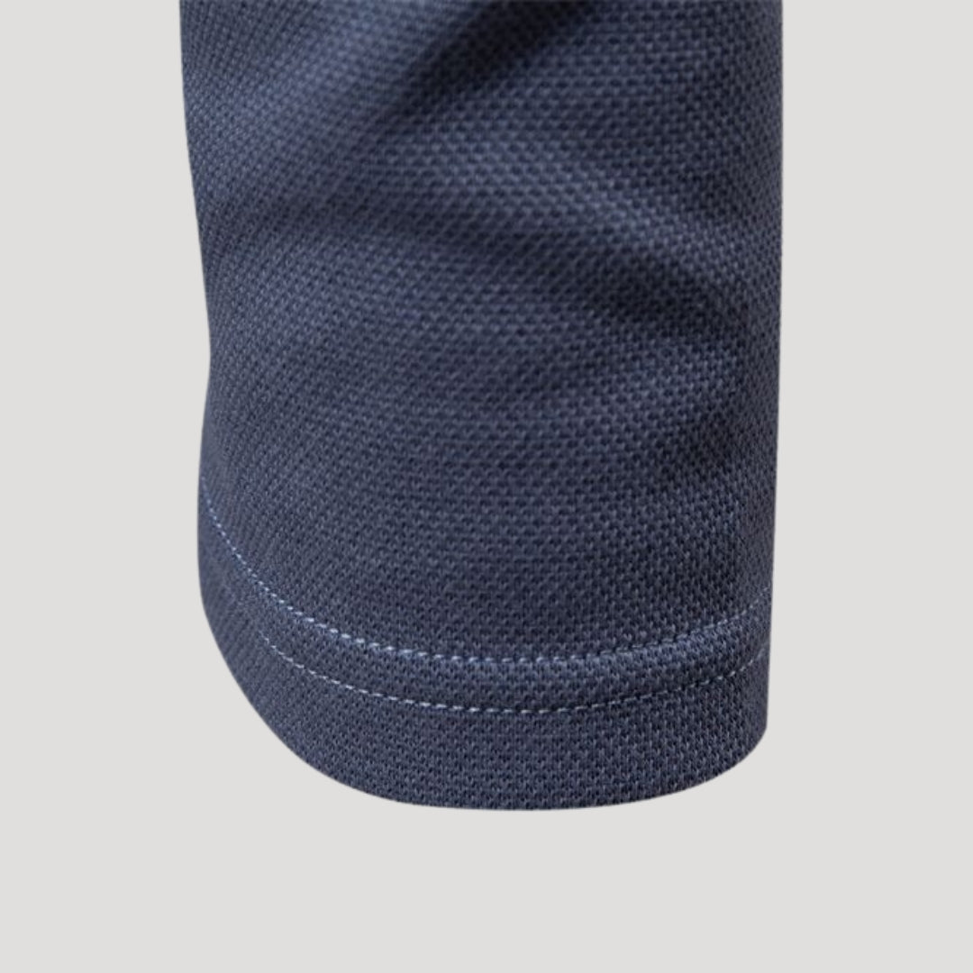 Long Sleeve Polo – Performance Knit – Sleek Smart Activewear