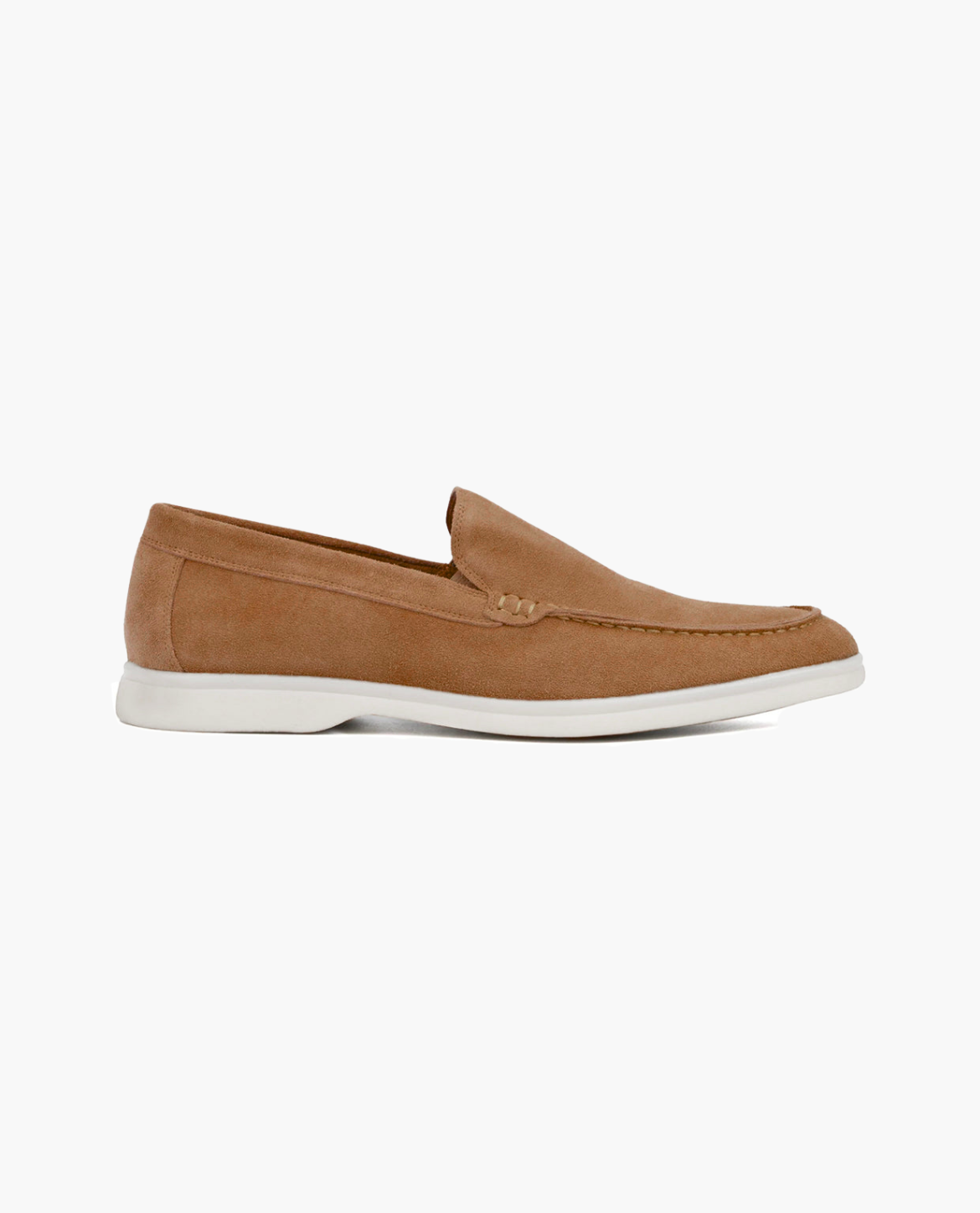 Men's Suede Loafers - Classic Slip-On Penny Loafers for Comfort and Style