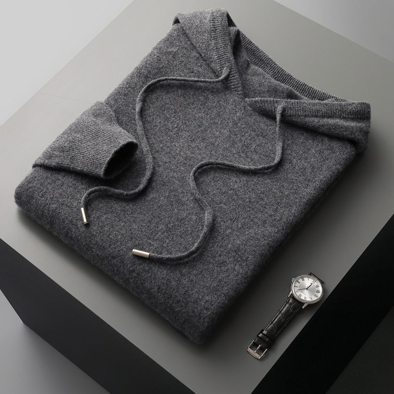 Monaco Hoodie – Soft Knit – Minimalist Casual Style