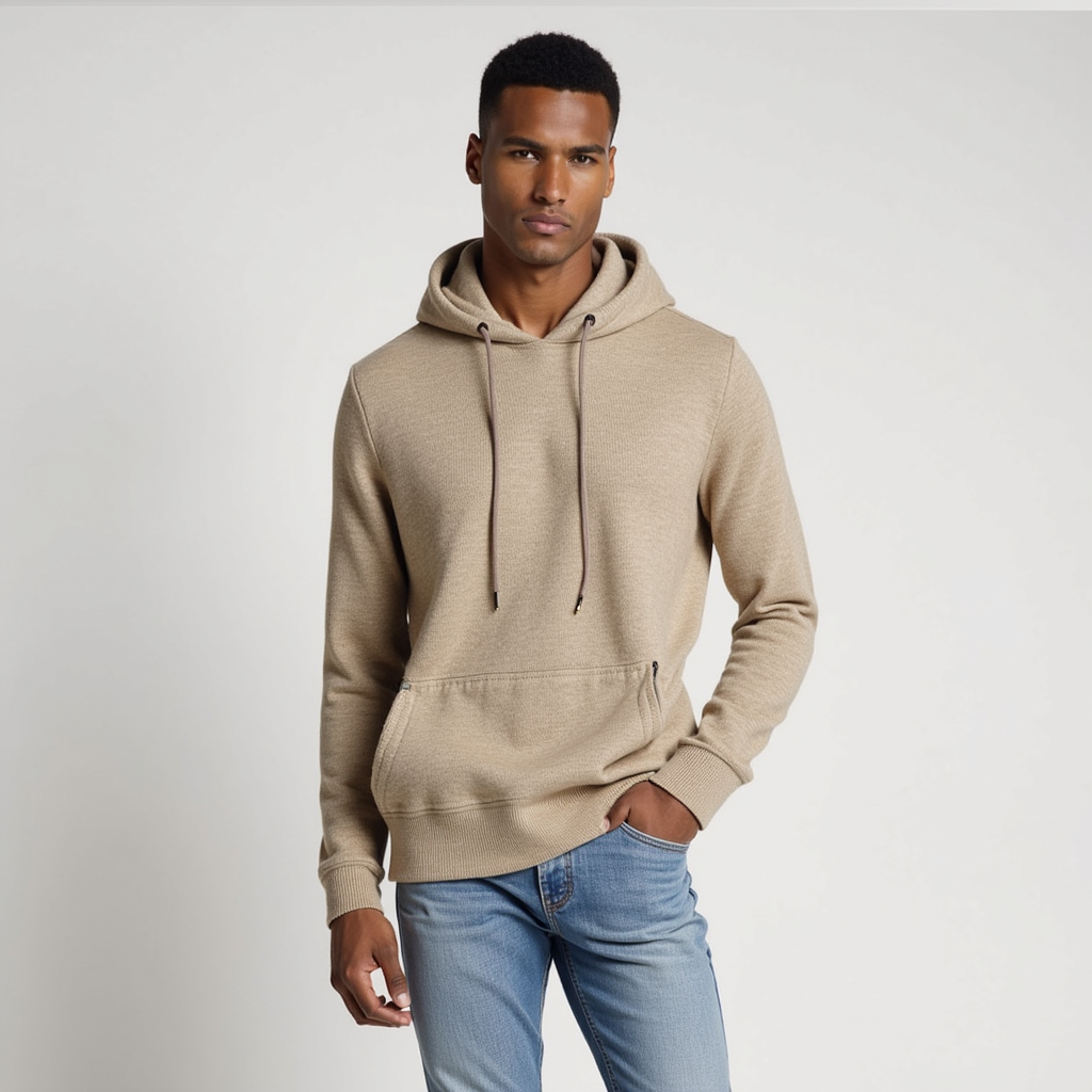 Monaco Hoodie – Soft Knit – Minimalist Casual Style