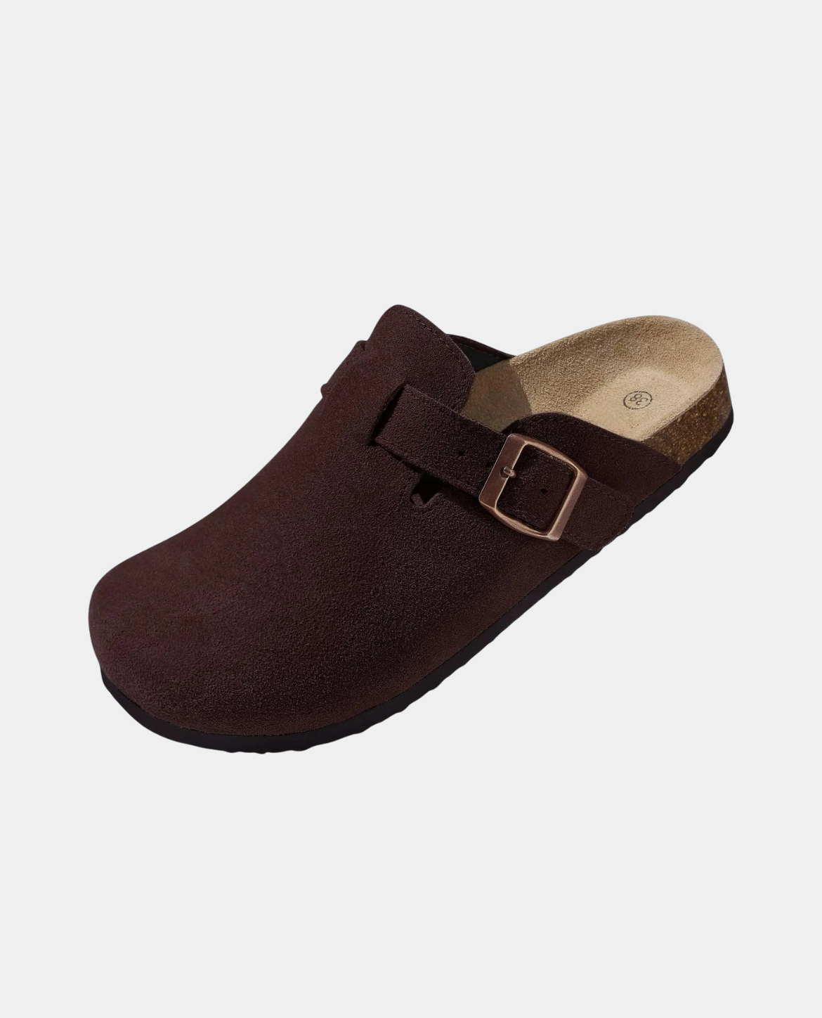 Suede Clogs for Men with Adjustable Strap