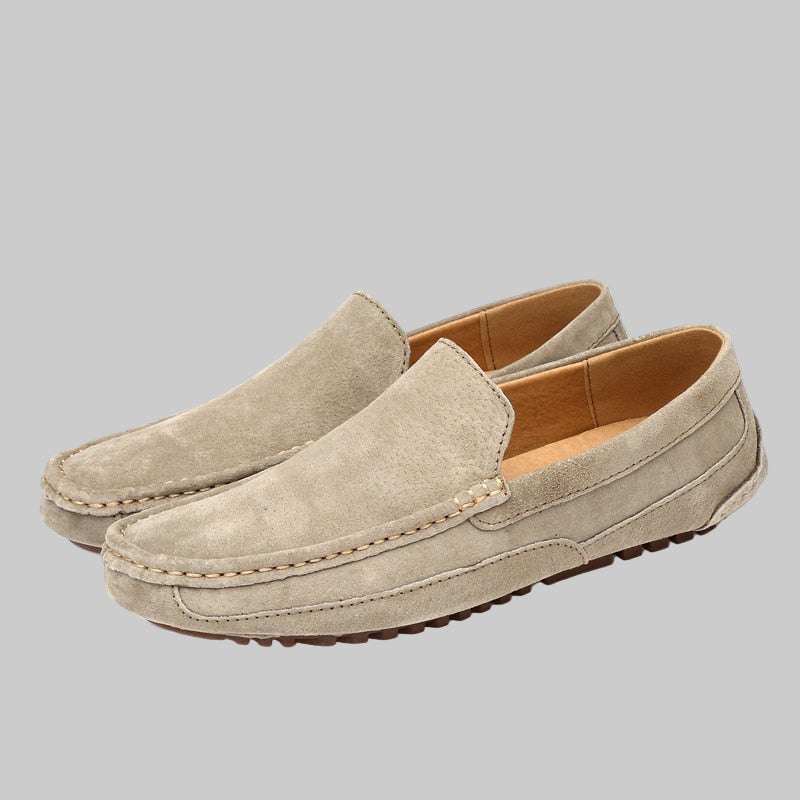 Suede Loafers – Slip-On Comfort – Casual Everyday Style