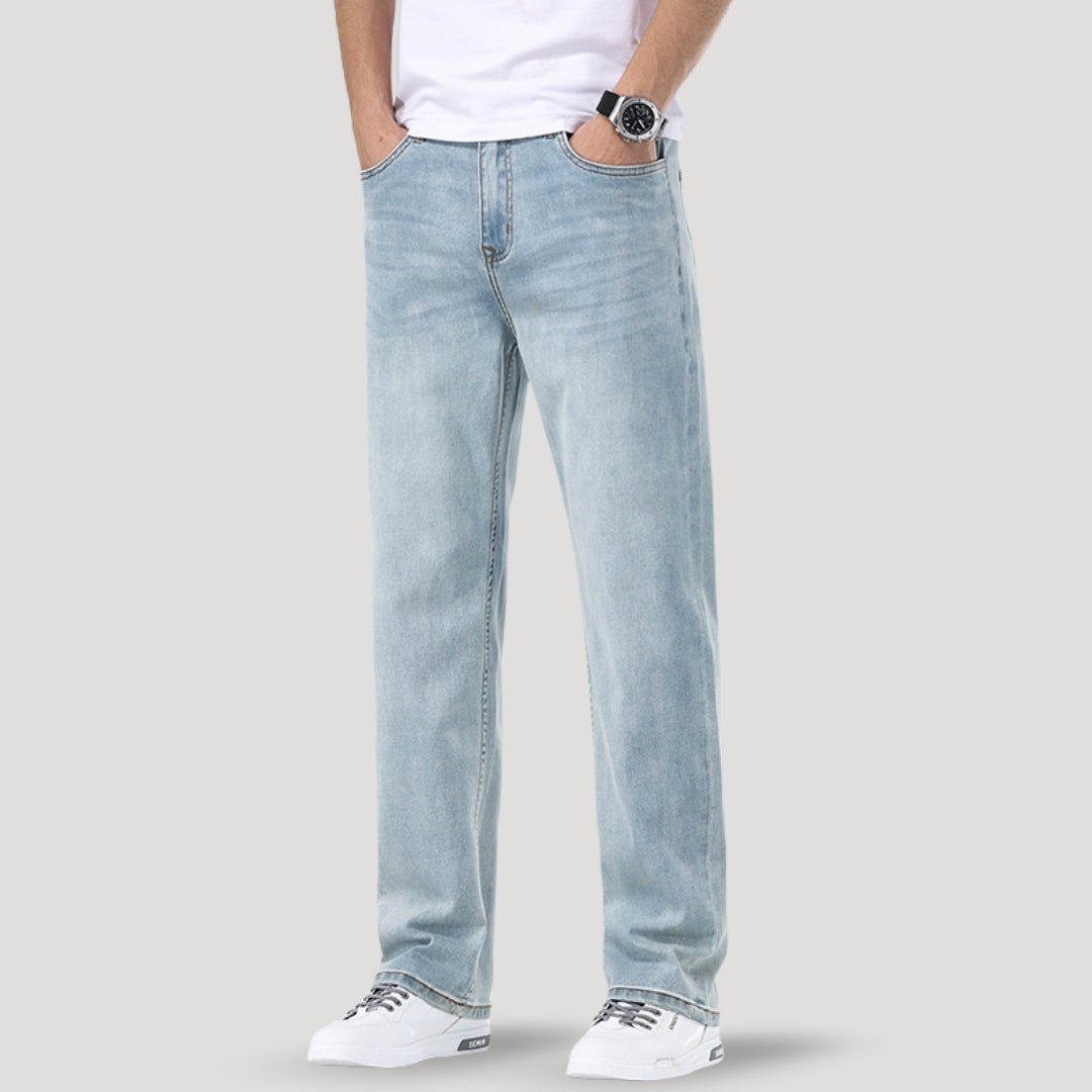 Relaxed Jeans – Wide Leg – Light Wash Vintage Fit