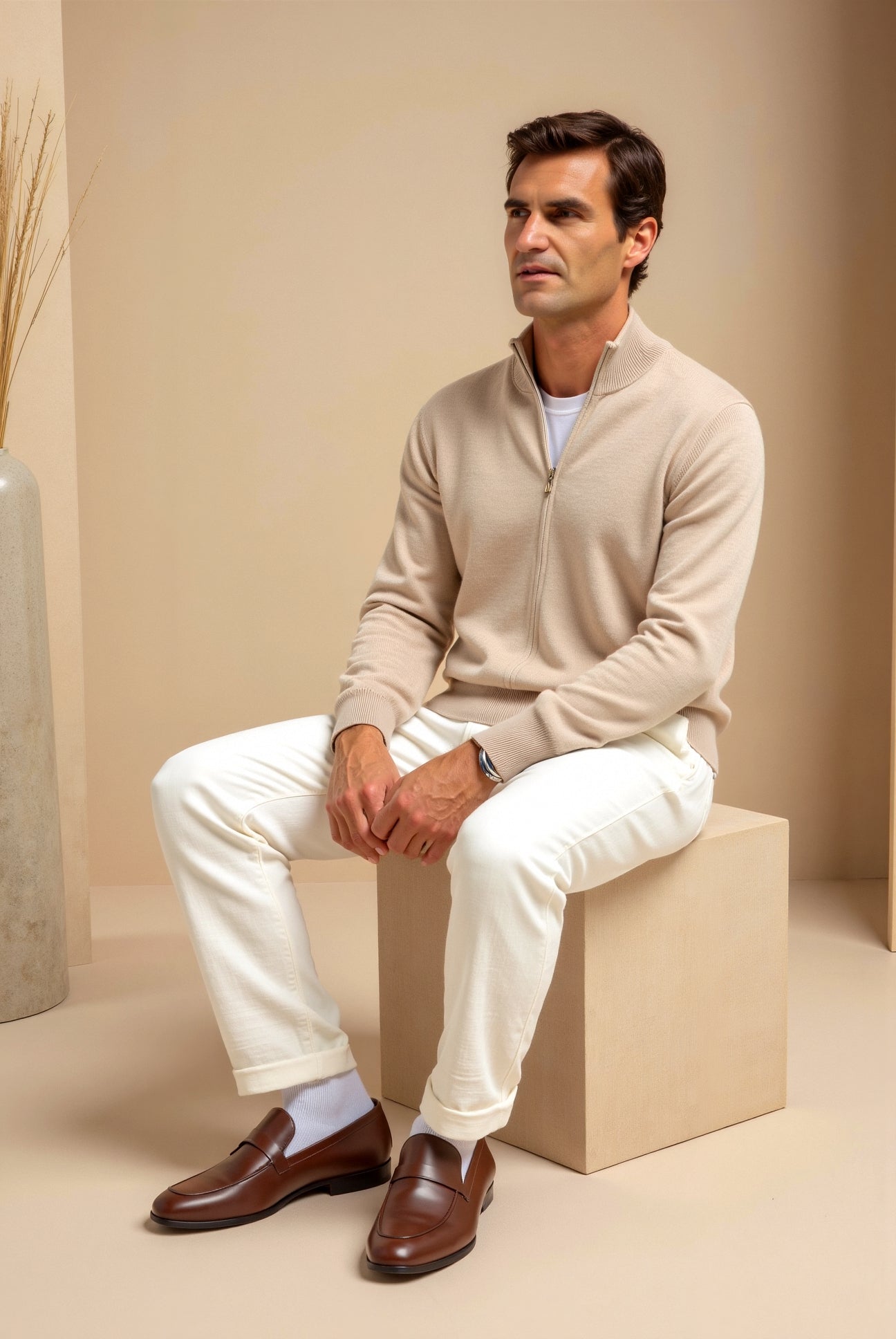 Women's Slim-Fit Elegant Cardigan Sweater