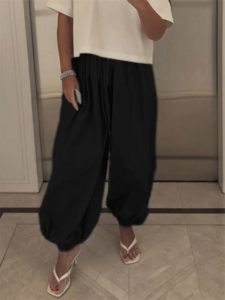 Women's Wide Leg Trousers