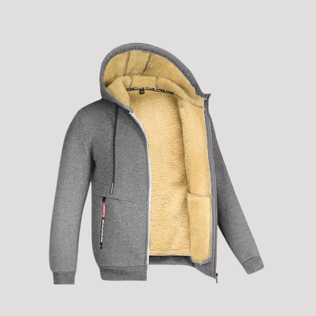 Fleece-Lined Hoodie – Ultra Soft Interior – Casual Winter Warmth