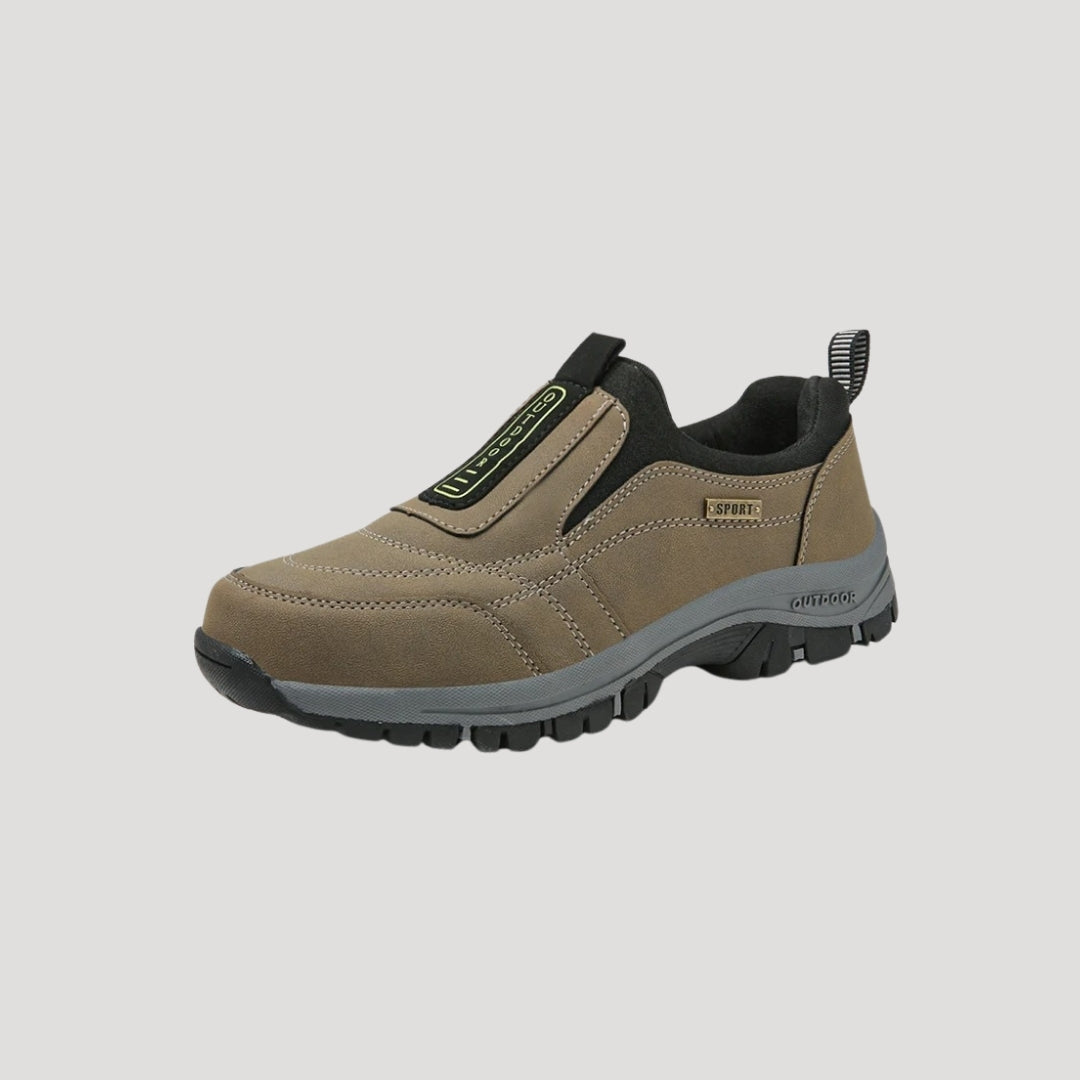 Men’s Outdoor Slip-On Shoes – Rugged Sole – Casual Trail Style