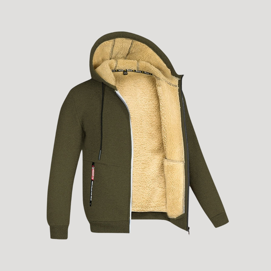 Fleece-Lined Hoodie – Ultra Soft Interior – Casual Winter Warmth