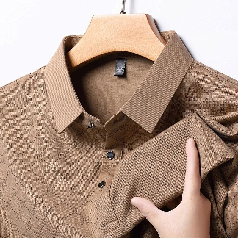 Polo Shirt – Monogram Print – Smart Luxury Look