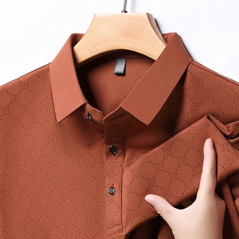 Polo Shirt – Monogram Print – Smart Luxury Look