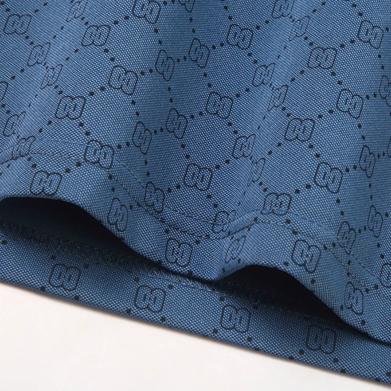 Polo Shirt – Monogram Print – Smart Luxury Look