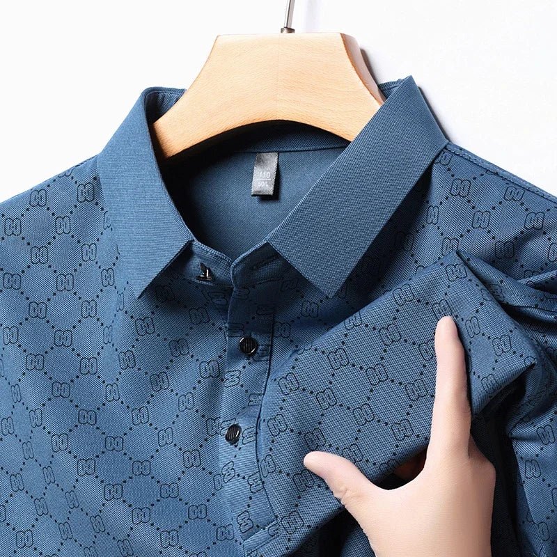 Polo Shirt – Monogram Print – Smart Luxury Look