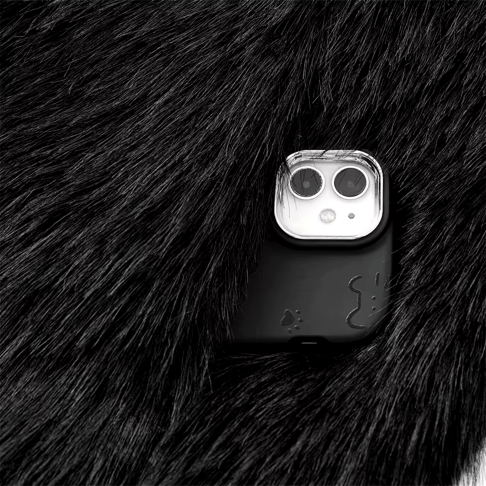 Faux Fur Coat – Soft Grey – Luxe Winter Glam Style