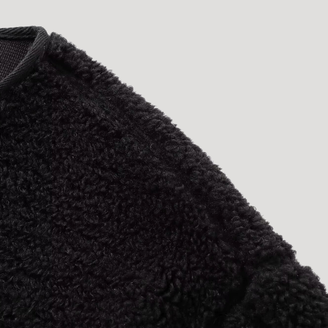 Fleece Jacket – Button Front – Cosy Winter Essential