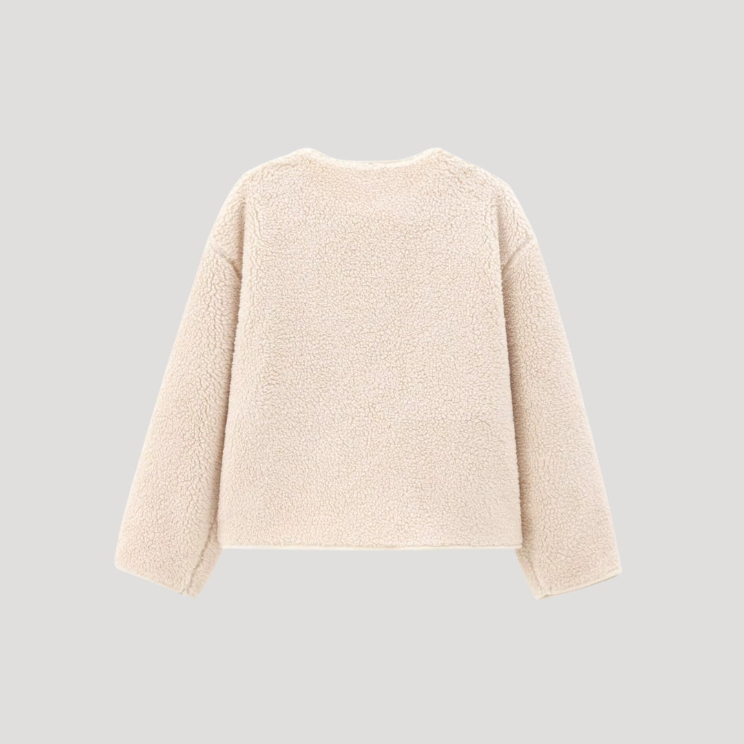 Fleece Jacket – Button Front – Cosy Winter Essential