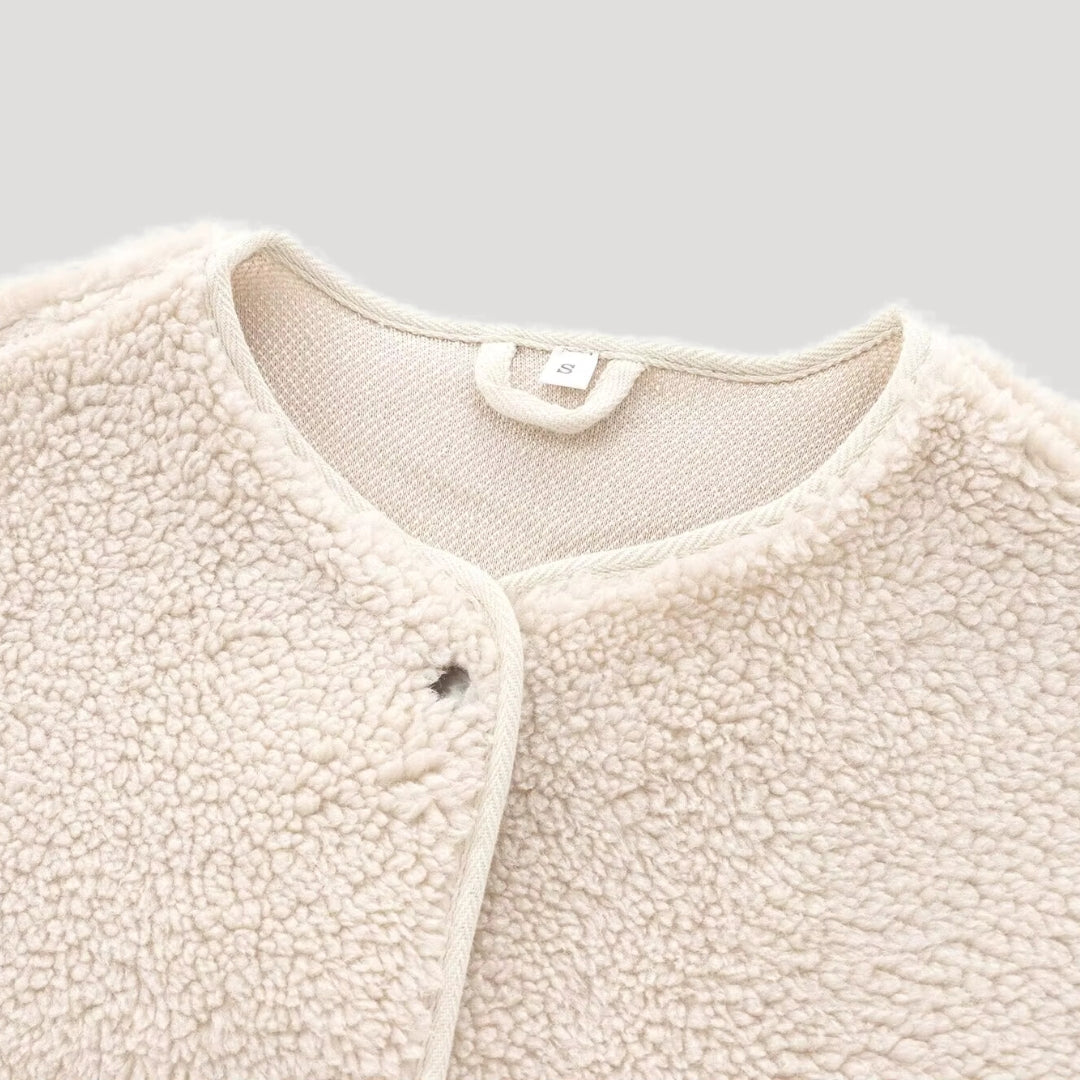 Fleece Jacket – Button Front – Cosy Winter Essential