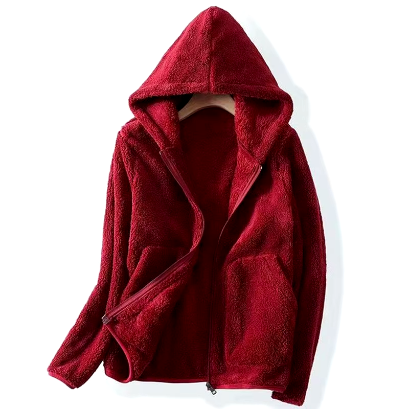 Fleece Jacket – Hooded & Relaxed Fit – Cosy Casual Look
