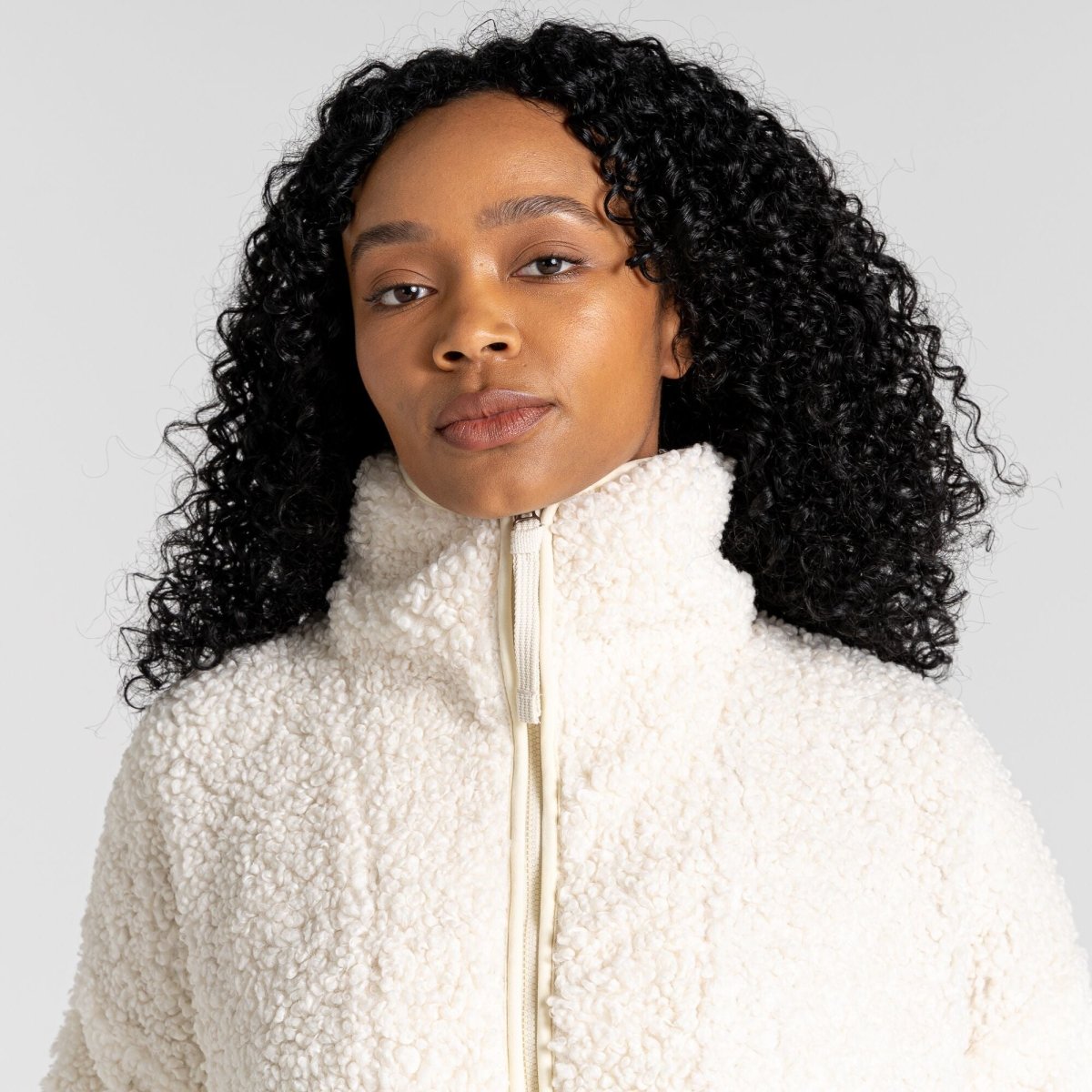 Half-Zip Fleece – Soft Teddy Texture – Cosy Everyday Layer