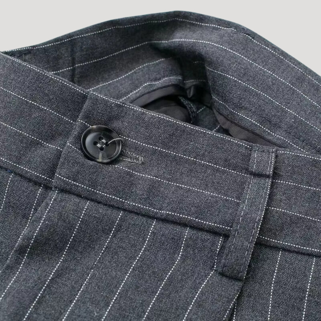 Wide-Leg Trousers – High Waist – Elegant Office Style