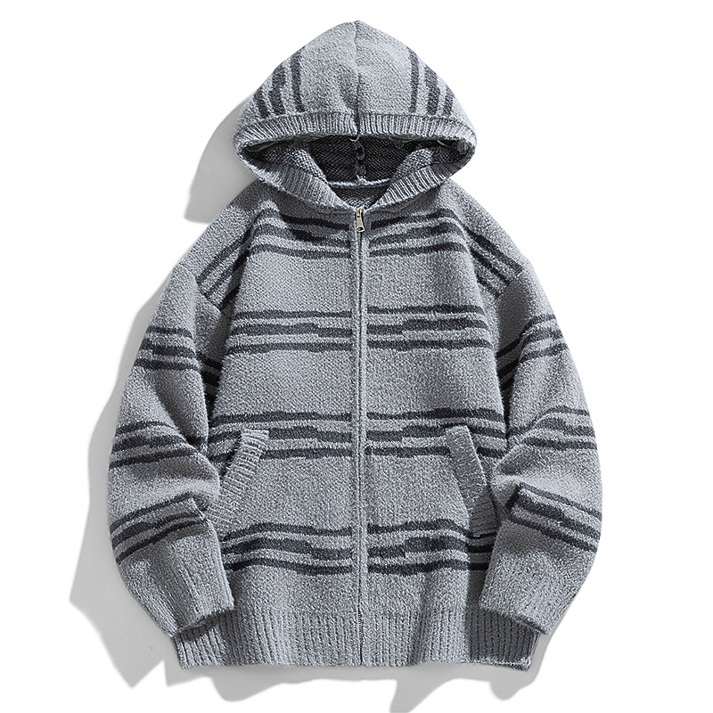 Hooded Cardigan – Soft Knit – Casual Winter Comfort