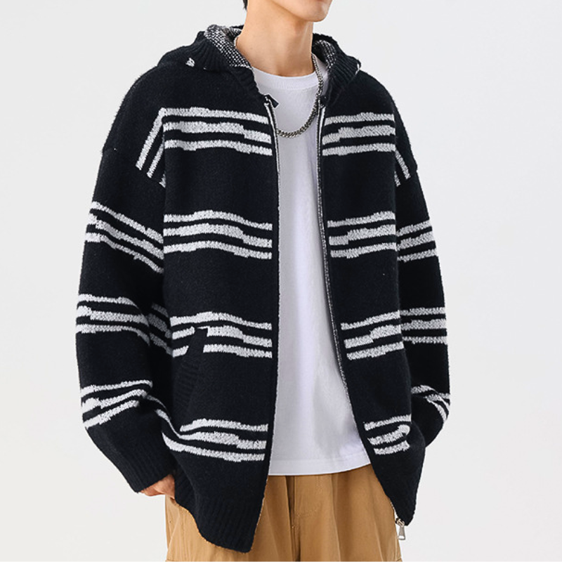 Hooded Cardigan – Soft Knit – Casual Winter Comfort
