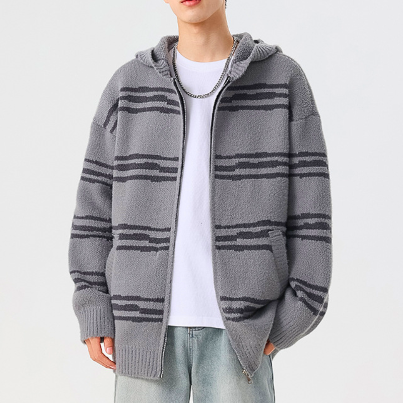 Hooded Cardigan – Soft Knit – Casual Winter Comfort