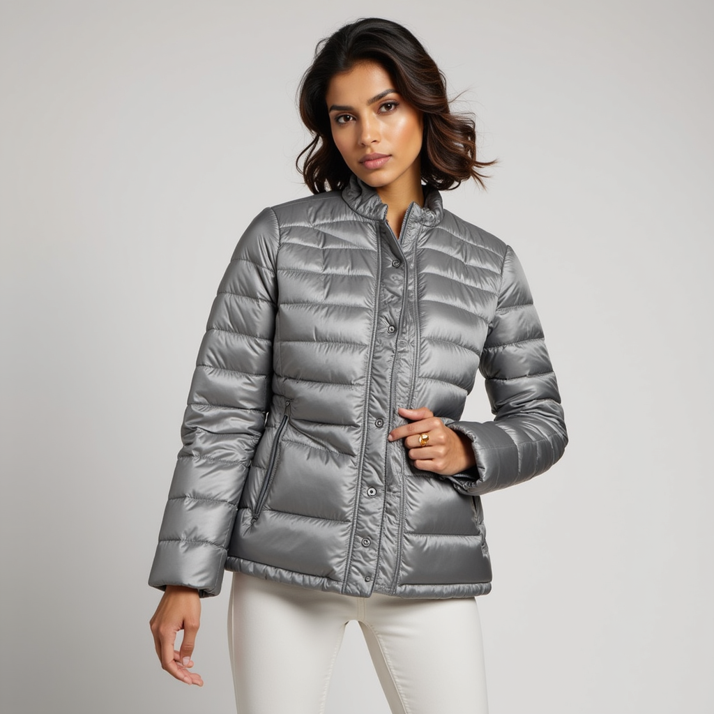 Quilted Jacket – Lightweight Warmth – Sleek Urban Style