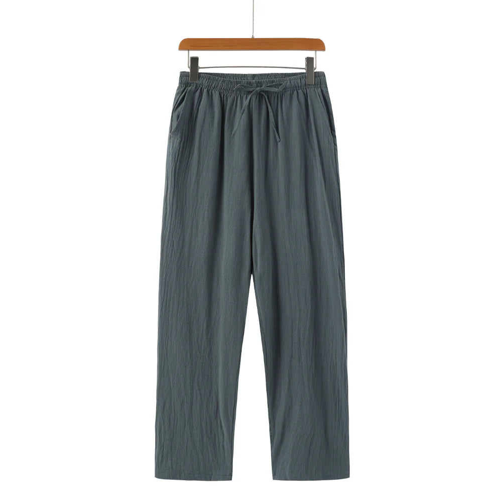 Men's Linen Trousers – Lightweight and Breathable Summer Pants in Various Colors