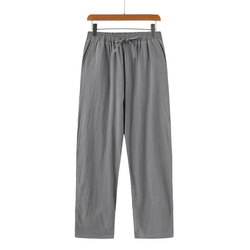 Men's Linen Trousers – Lightweight and Breathable Summer Pants in Various Colors