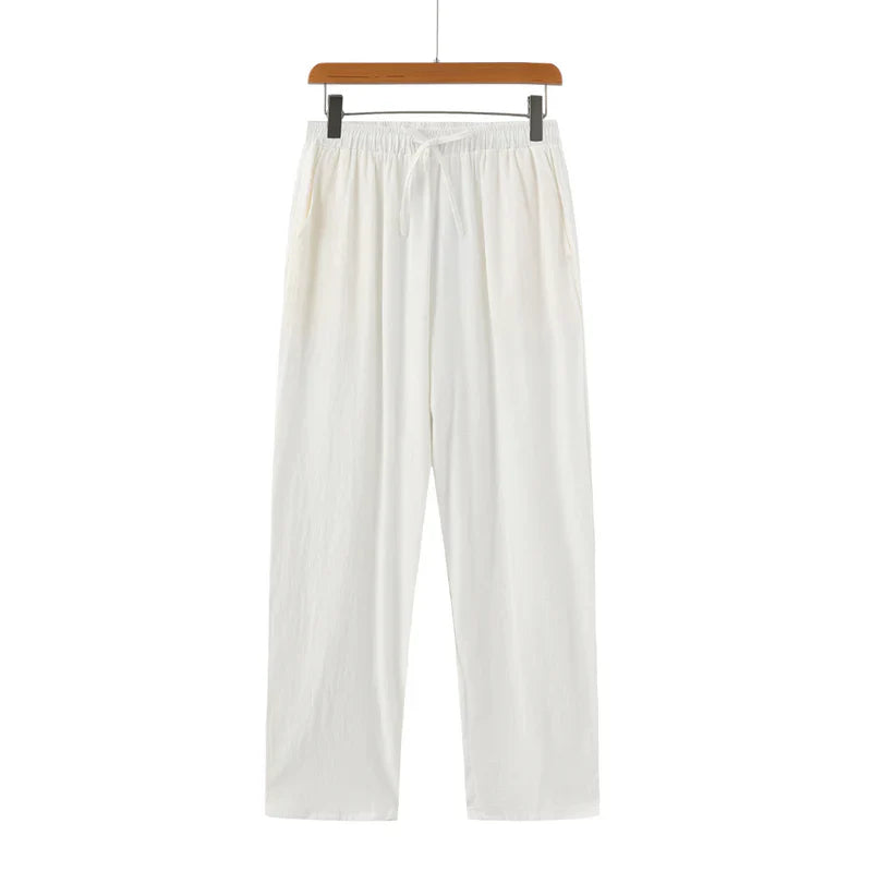Men's Linen Trousers – Lightweight and Breathable Summer Pants in Various Colors