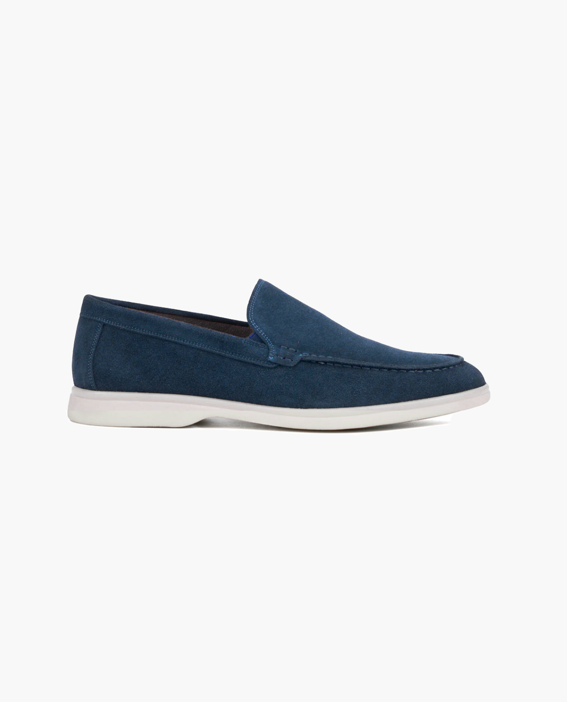 Men's Suede Loafers - Classic Slip-On Penny Loafers for Comfort and Style