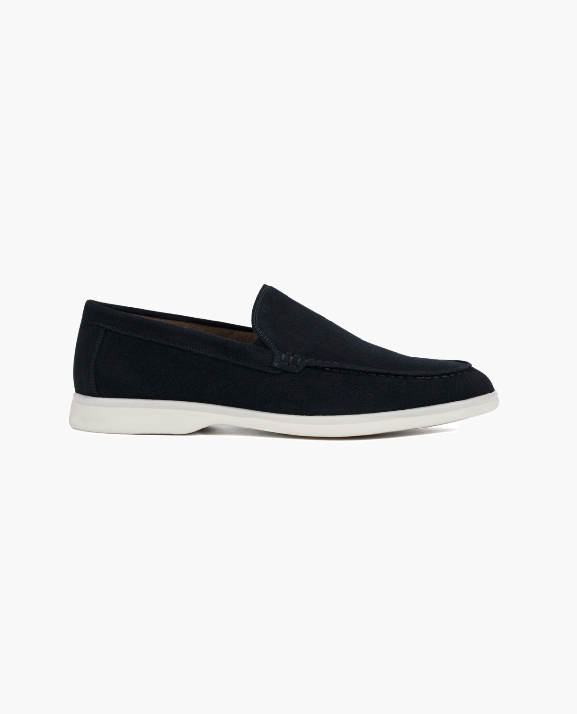 Men's Suede Loafers - Classic Slip-On Penny Loafers for Comfort and Style