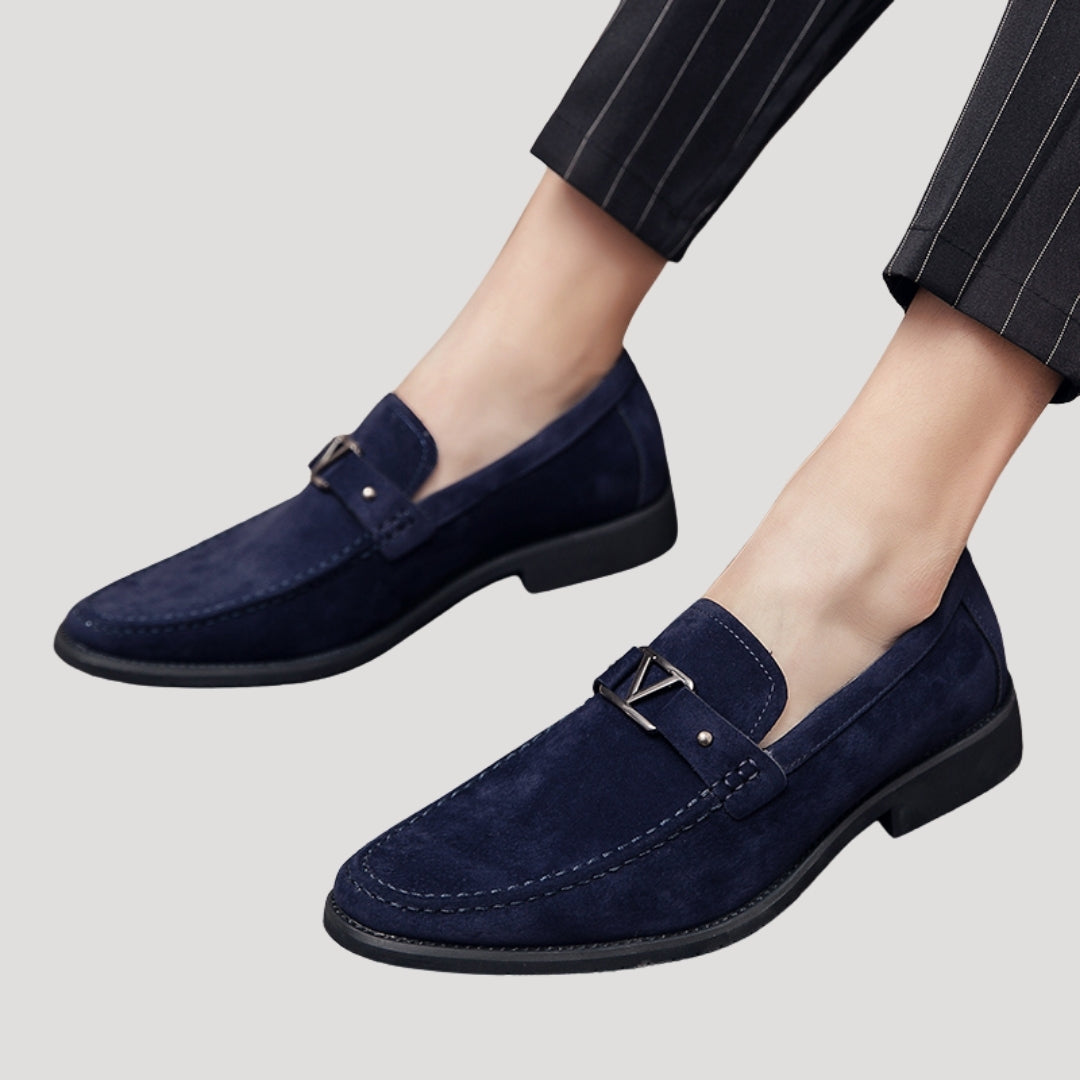 Suede Loafers – Slip-On Comfort – Smart Casual Style