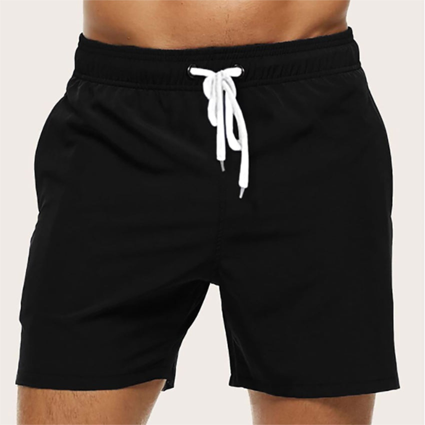 Mens Swim Trunks – Quick-Dry Fabric – Stylish Beach Getaway