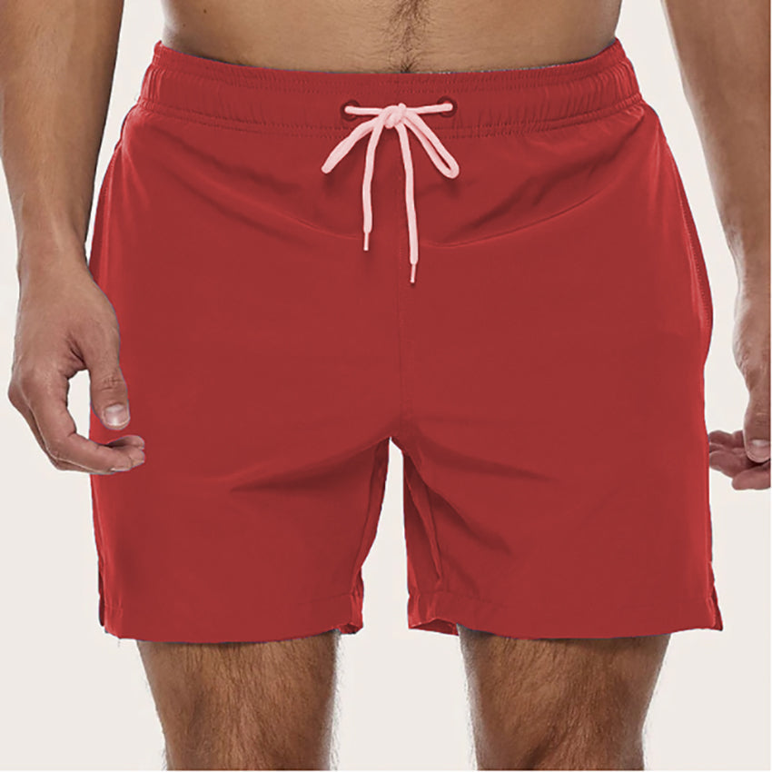 Mens Swim Trunks – Quick-Dry Fabric – Stylish Beach Getaway