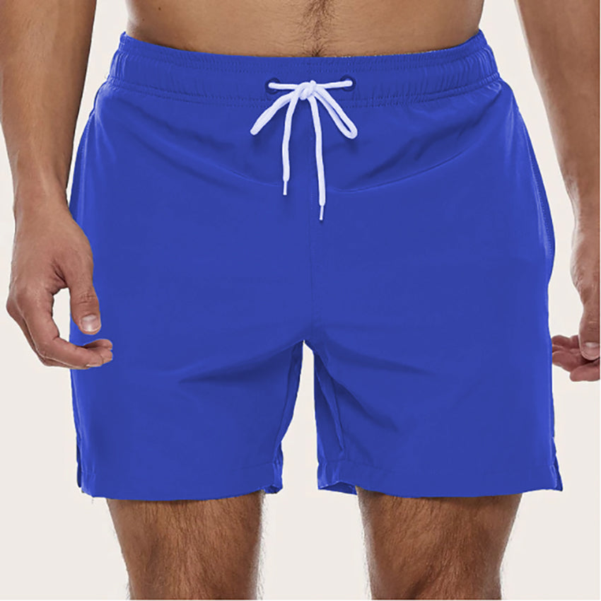 Mens Swim Trunks – Quick-Dry Fabric – Stylish Beach Getaway