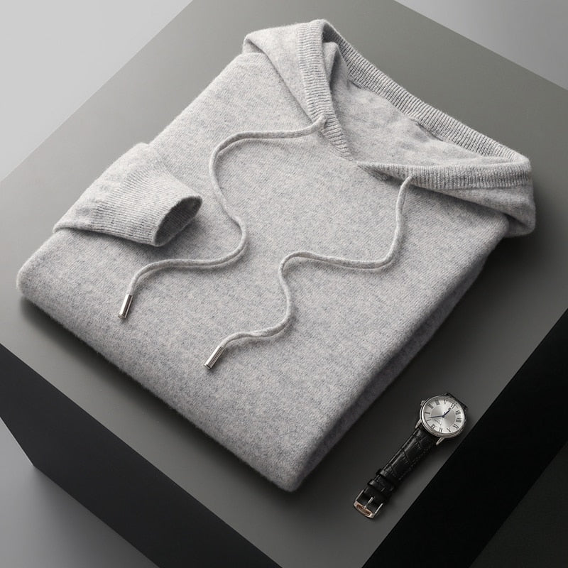 Monaco Hoodie – Soft Knit – Minimalist Casual Style