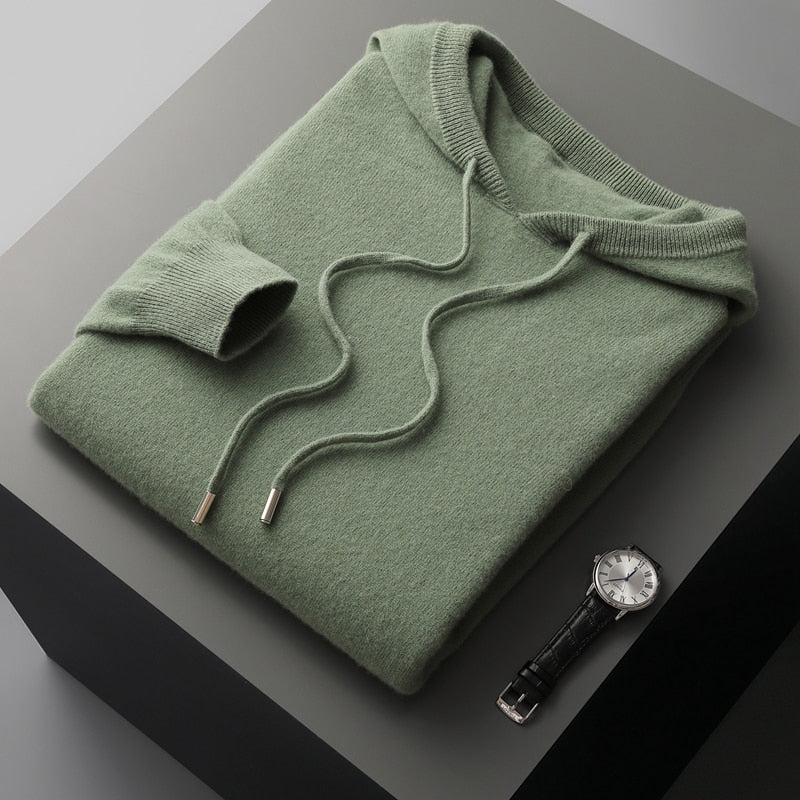 Monaco Hoodie – Soft Knit – Minimalist Casual Style