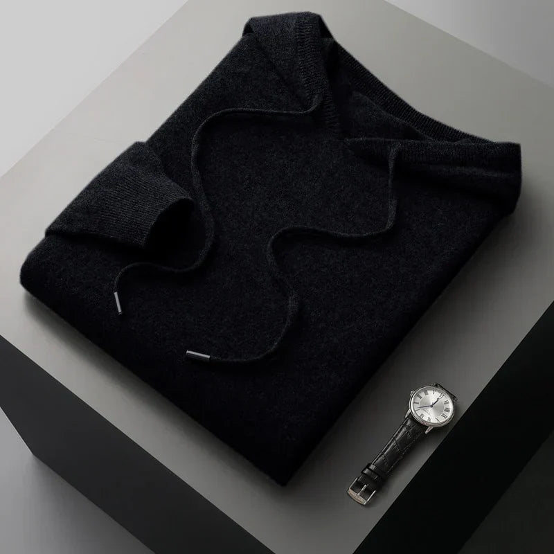 Monaco Hoodie – Soft Knit – Minimalist Casual Style