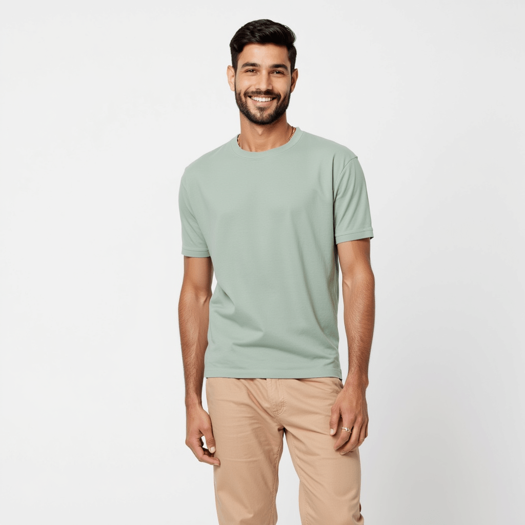 Men’s T-Shirt – Soft Cotton Blend – Everyday Fit